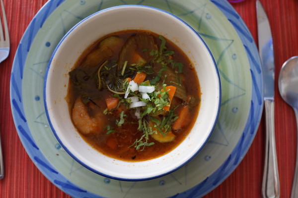 Chilpachole de camarón