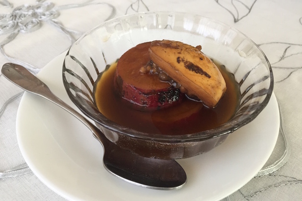 Dulce de camote con guayaba