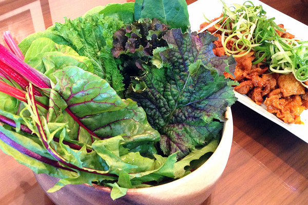 Ssam bulgogi