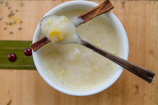 Mazamorra de plátano